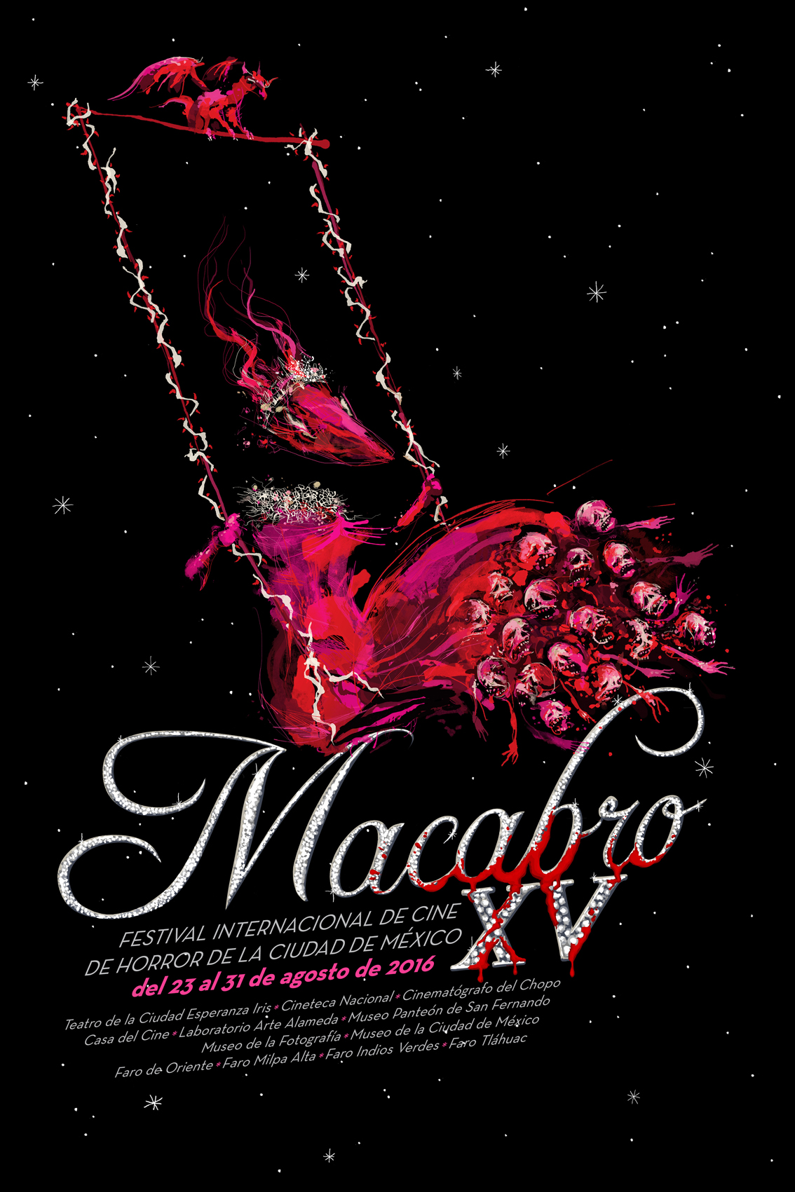 CARTEL MACABRO FICH 2016