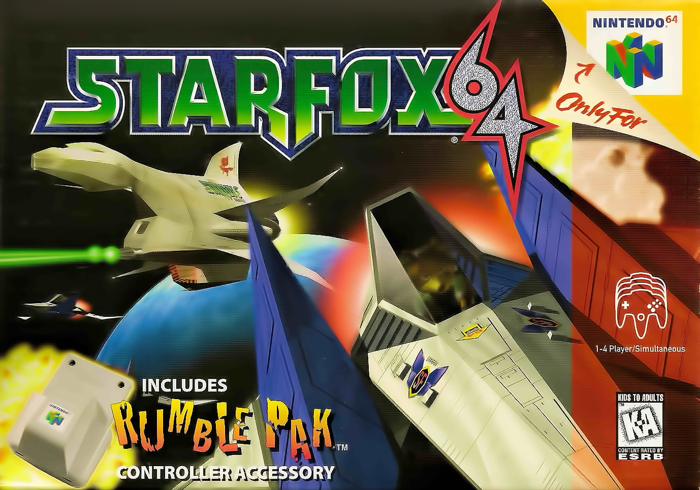 StarFox64Cover