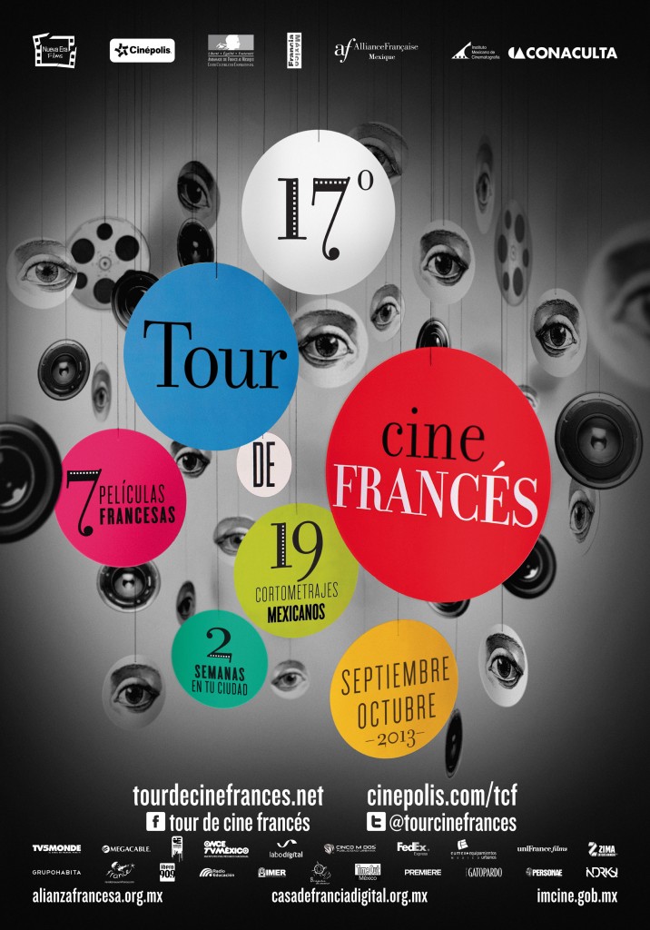 ¡Listo el 17° Tour de Cine Francés!