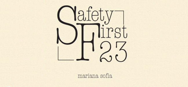 Lunes musical: 'Safety First', de Mariana Sofía.
