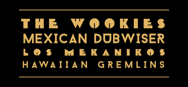 The Wookies y Mexican Dubwiser en el Foro Insurgentes.