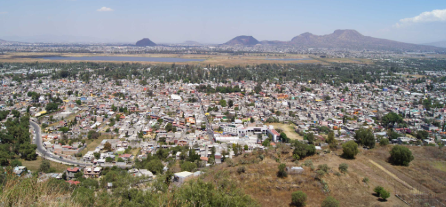 Vista panorámica desde el cerro de Cuilama.